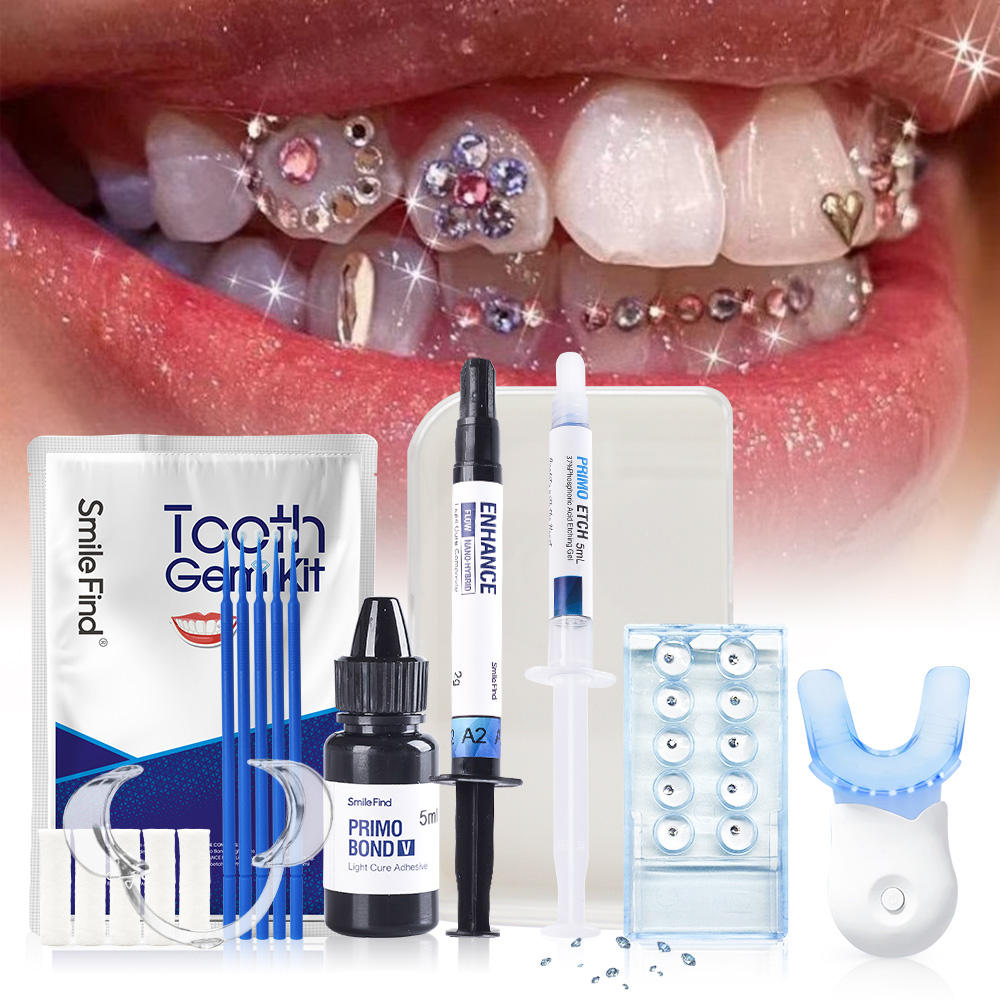 Tooth Gem Kit - Diy Zahn Edelstein Kit Diamant Kleber