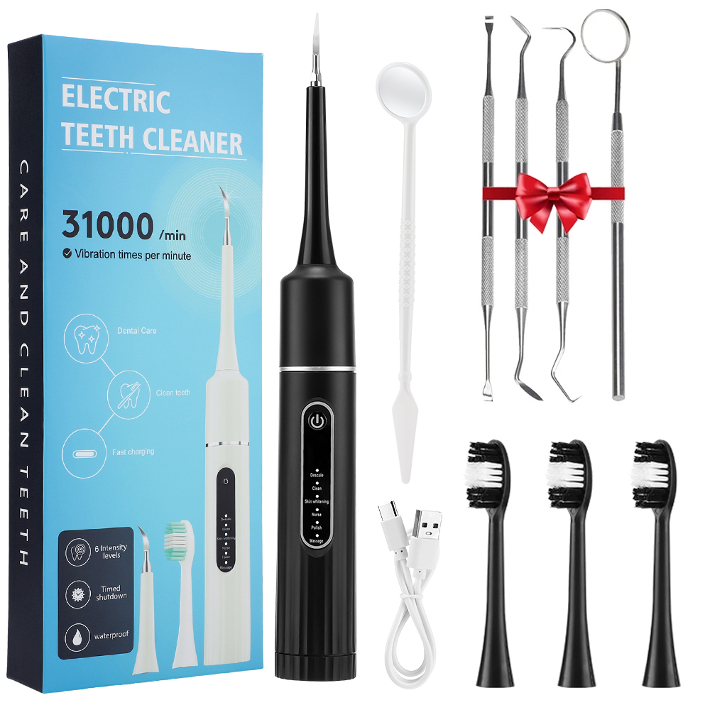 Electric Toothbrush Sonic - Elektrische Zahnbürste Sonic Vibration Zahnreiniger Plaque