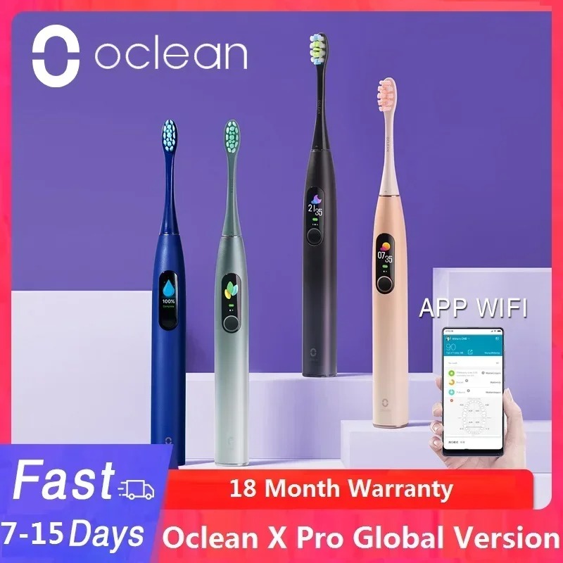 Teeth Whitening That Works - Oclean X Pro Schallzahnbürste zur Zahnaufhellung