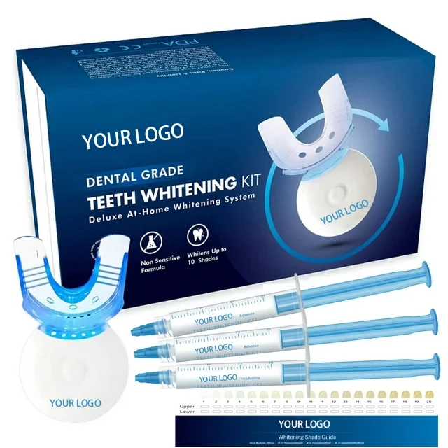Teeth Whitening At Home Kit - Hochwertiges Reinigungsset Kabellose Zahnaufhellungsgeräte für Zuhause
