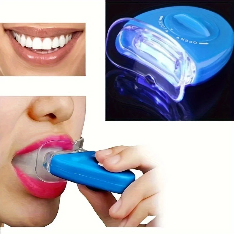 Teeth Whitening Uv Light - LED-Zahnaufhellungslicht Blaues UV-Licht zur Zahnaufhellung Laser-Zahnbleichungslampe