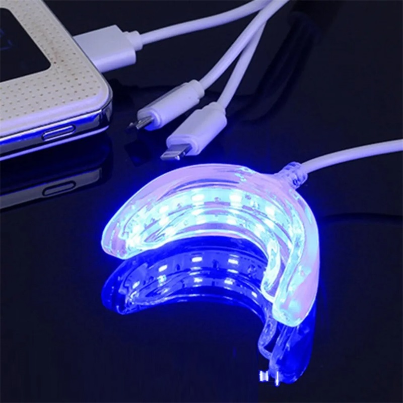 Teeth Whitening That Works - Zähne Bleaching Beschleuniger Smart LED Blau