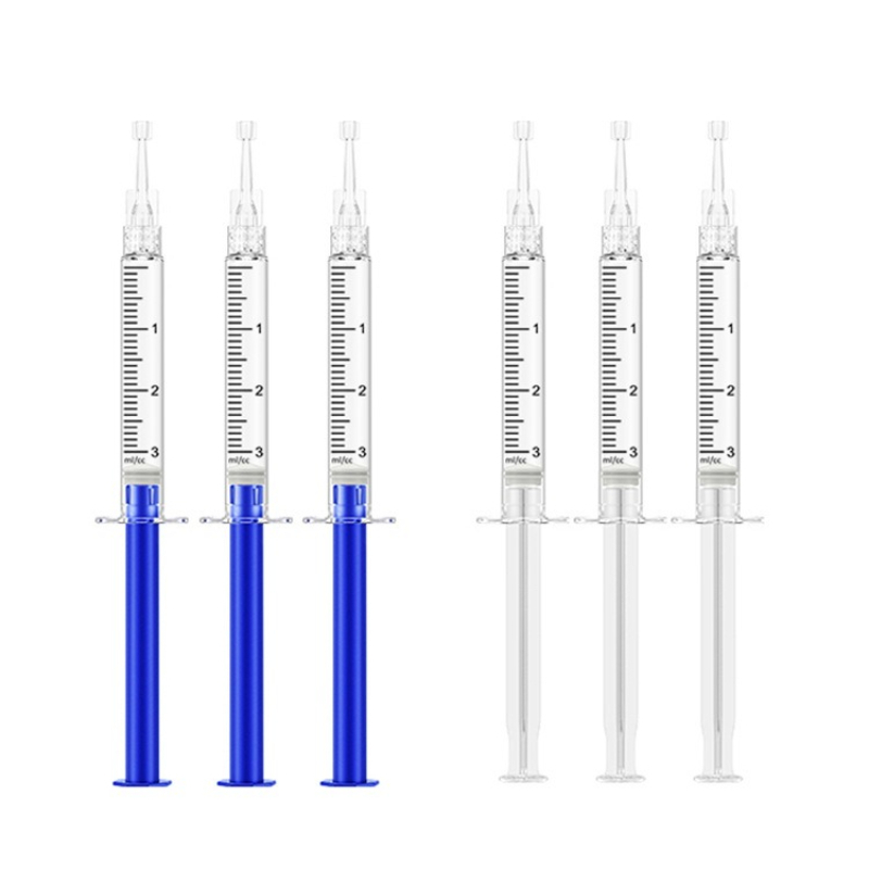 Teeth Whitening At Home Kit - 3ml Zahnaufhellungs-Gel für Zahnschienen, Zahnschmelz-schonender Zahnaufheller,