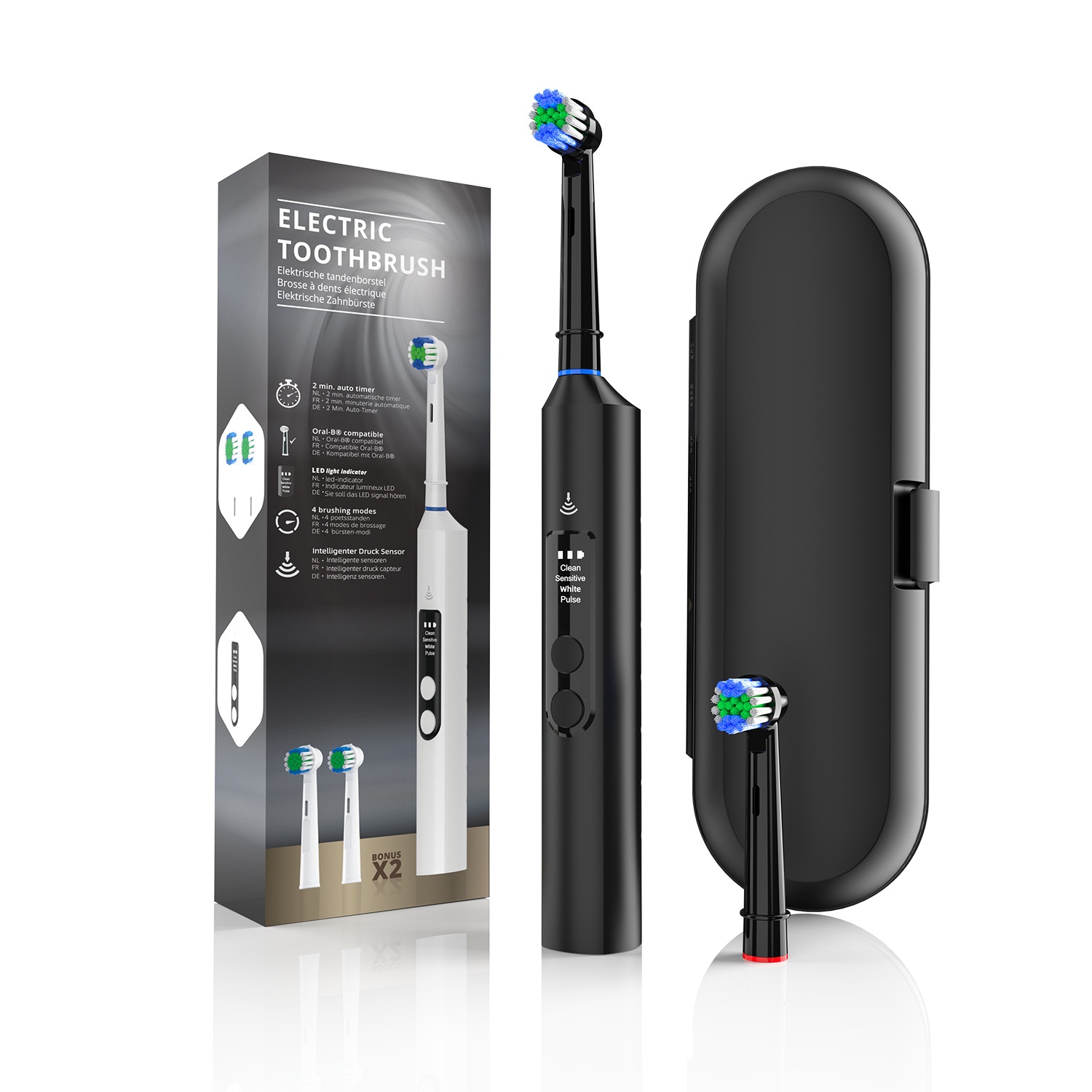 Kabellose, wiederaufladbare, v – Electric Toothbrush Sonic Bewertung und Preis