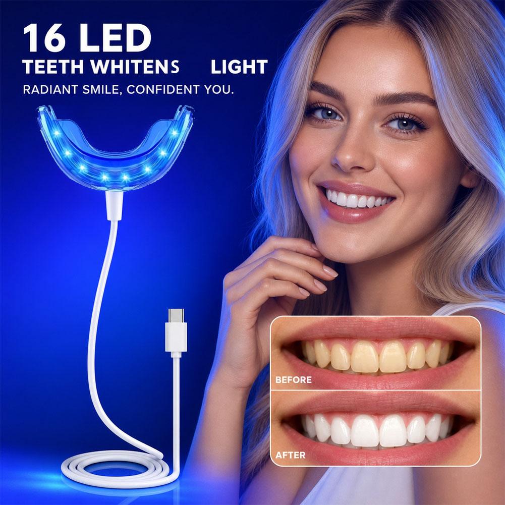 16 LED-Zahnaufhellungslicht mi – Led Mouth Tray Bewertung und Preis