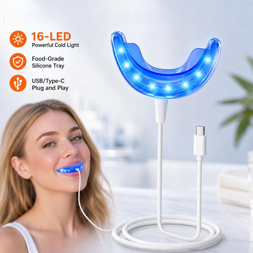 16 LED-Zahnaufhellungslicht mi – Led Mouth Tray Bewertung und Preis