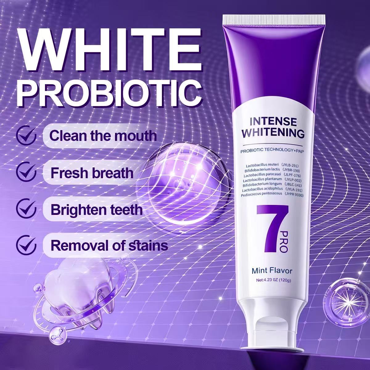 7-Pro Probiotische Zahnaufhell – Teeth Whitening That Works Bewertung und Preis