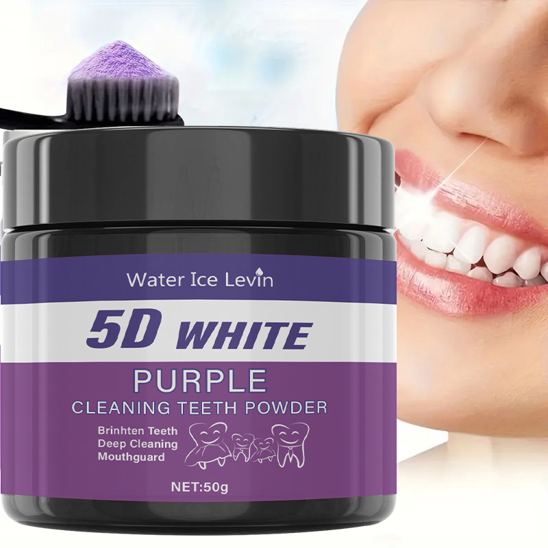 5D weißes Zahnpulver. Purple M – Teeth Whitening With Baking Soda Bewertung und Preis