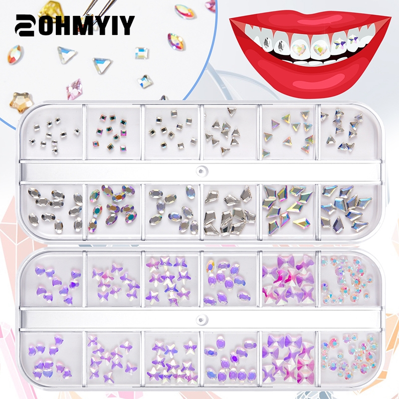 1 Satz Zahn kristall Mode Zähn – Tooth Gem Kit Bewertung und Preis