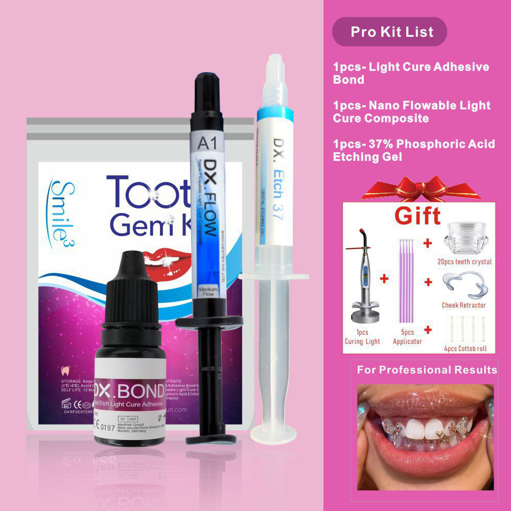 Professionelles DIY-Zahnschmuc – Tooth Gem Kit Bewertung und Preis