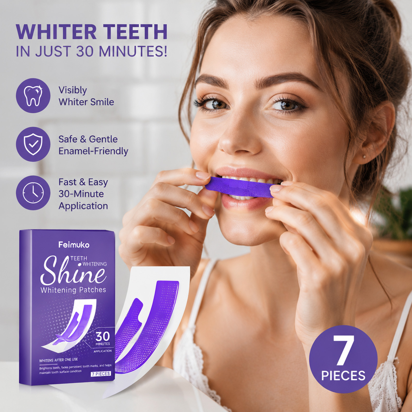 30-Minuten-Zahnaufhellungsstre – Teeth Whitening Strips Bewertung und Preis