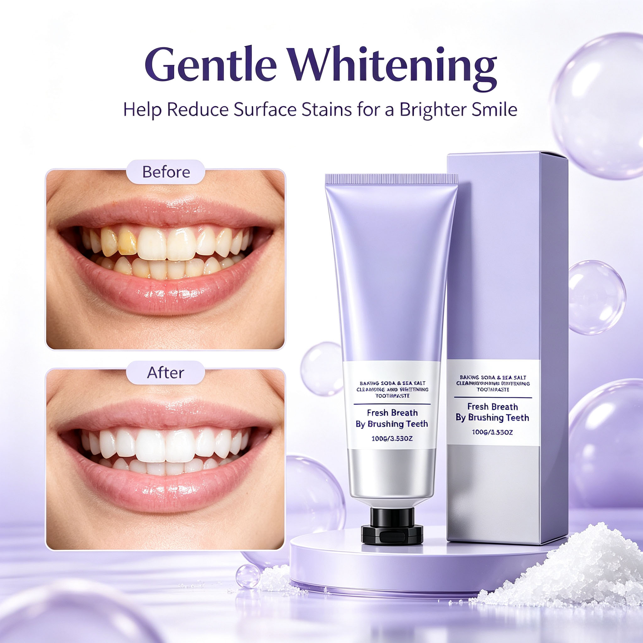 Backpulver- und Meersalz-Zahnp – Teeth Whitening With Baking Soda Bewertung und Preis