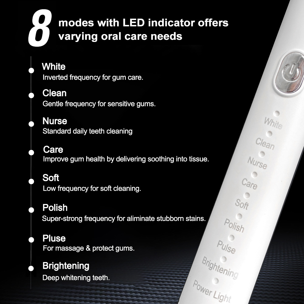 Elektrisches Zahnbürstenset, w – Electric Toothbrush Sonic Bewertung und Preis
