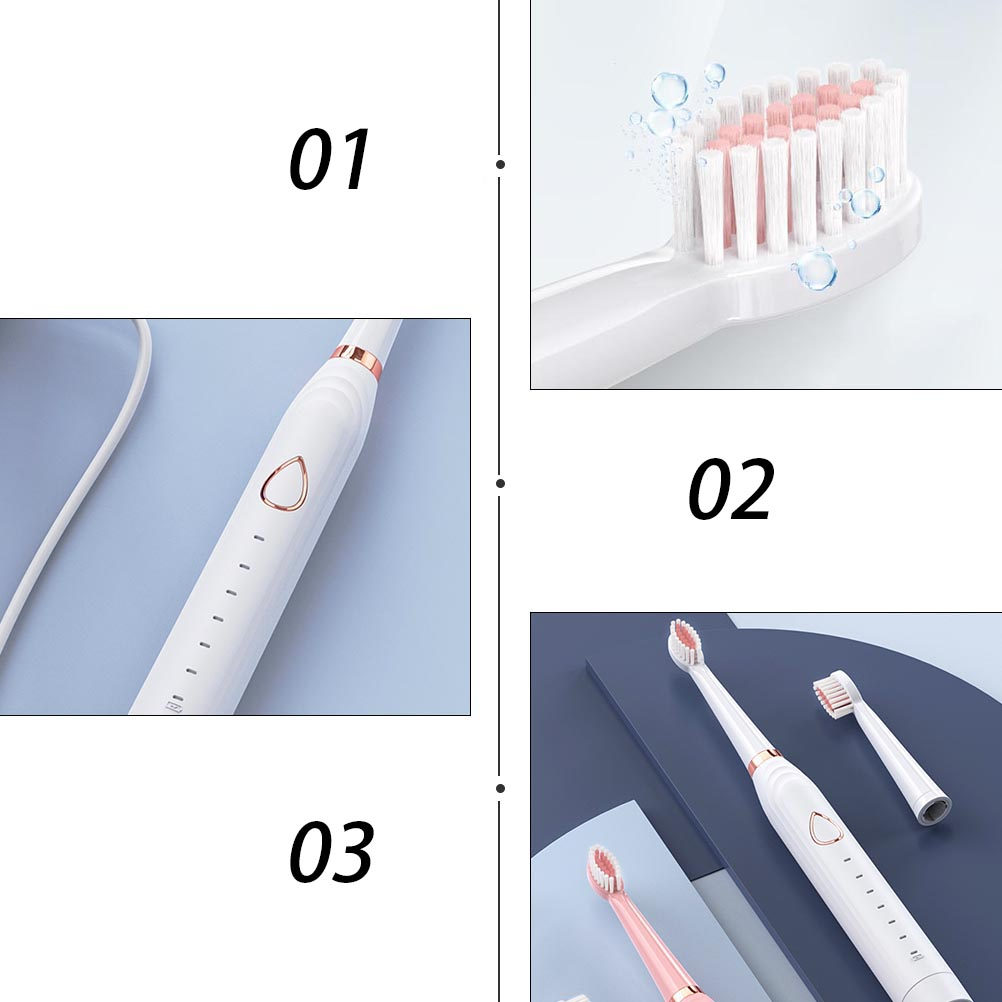 1 Set Wiederaufladbare Wasserd – Electric Toothbrush Sonic Bewertung und Preis