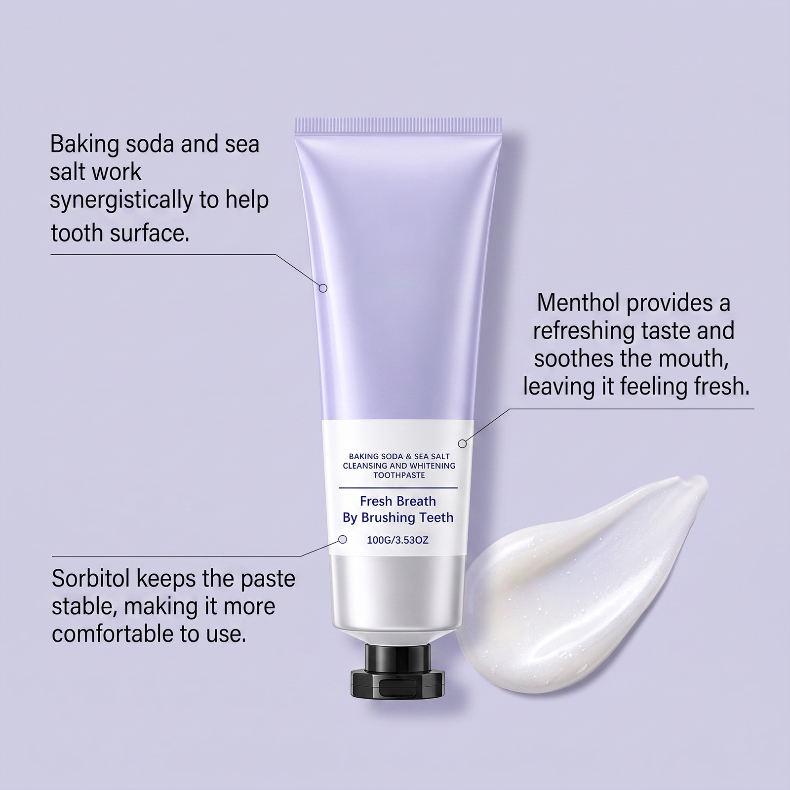 Backpulver-Meersalz-Zahnpasta  – Teeth Whitening With Baking Soda Bewertung und Preis