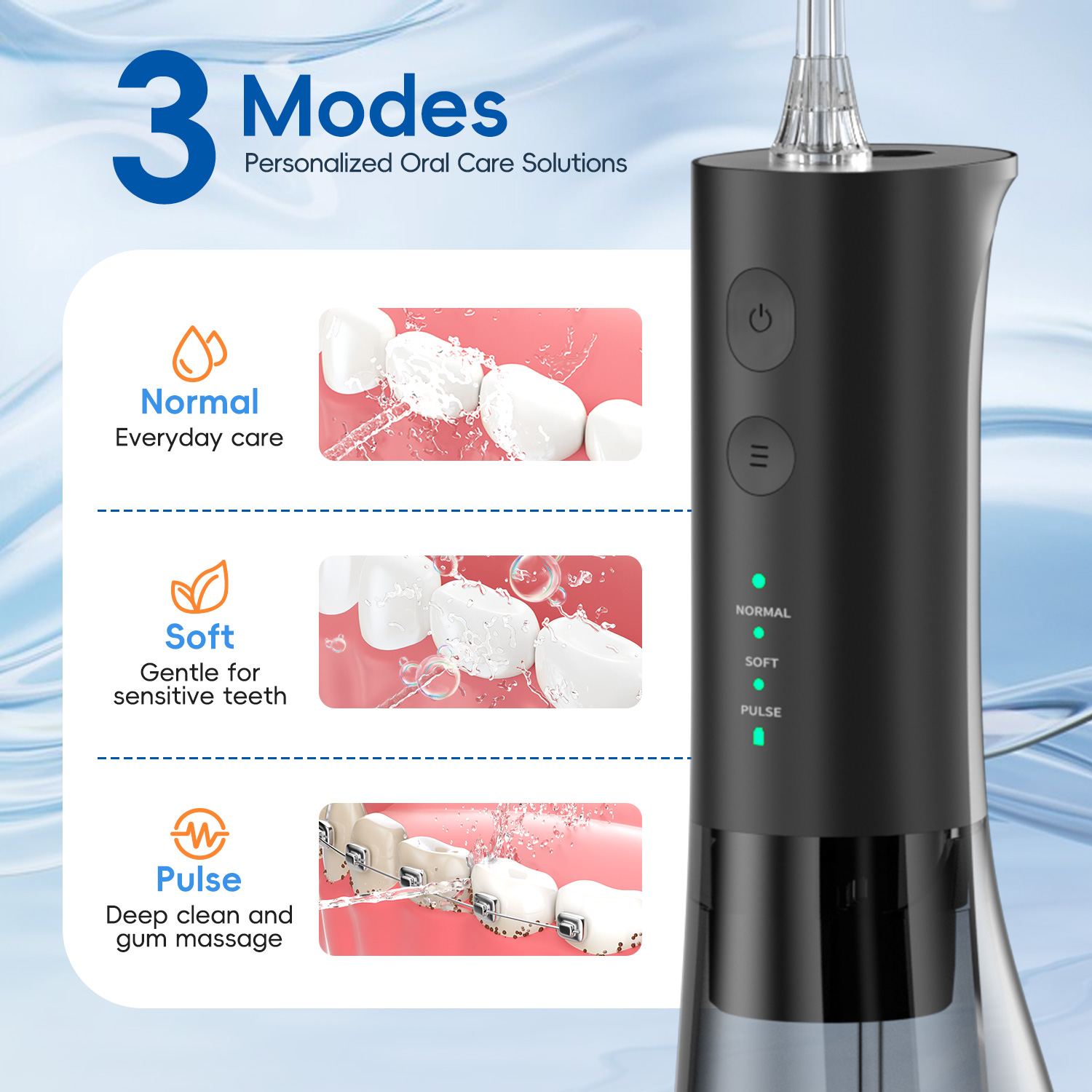 Wasserflosser mit Elektrischer – Electric Toothbrush Sonic Bewertung und Preis