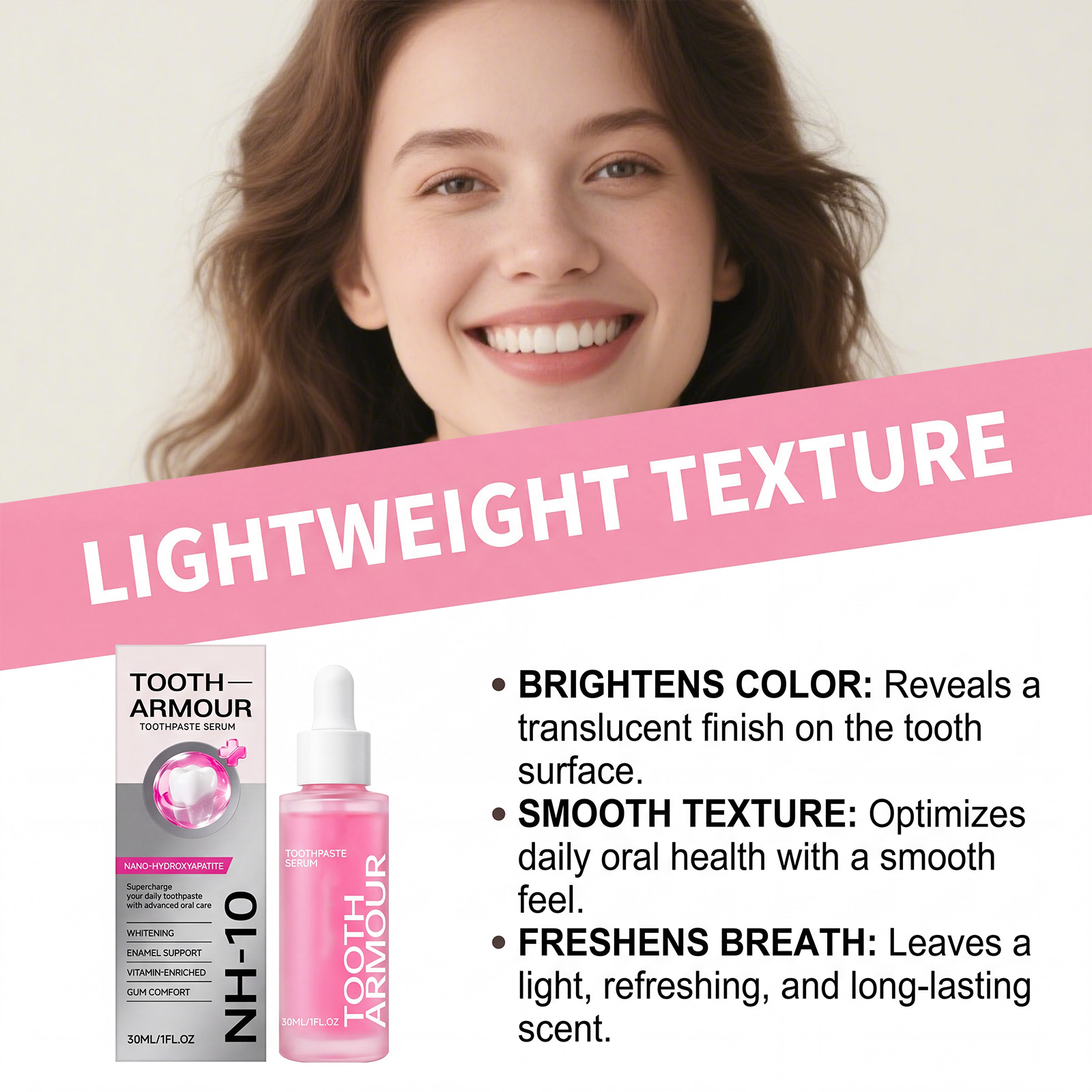 Nano-Hydroxyapatit Zahnaufhell – Teeth Whitening Serum Bewertung und Preis